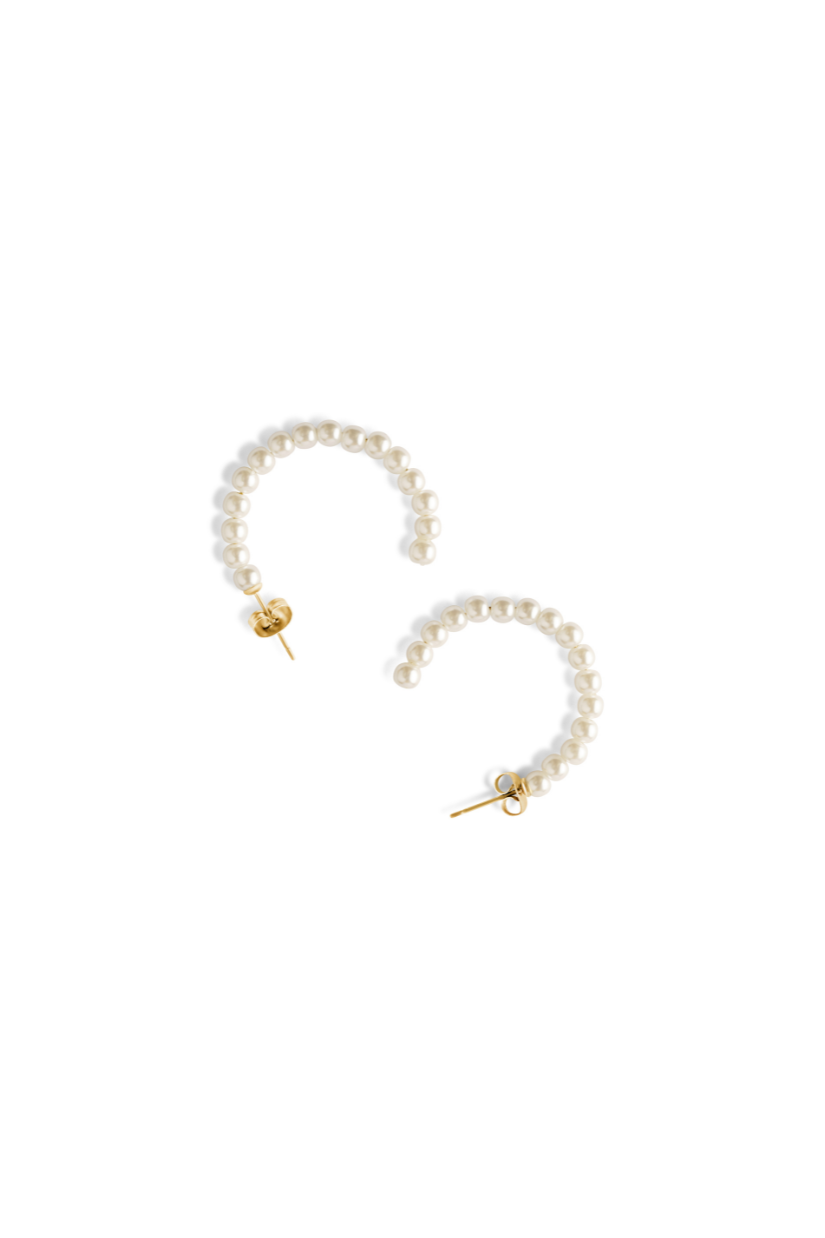 Pearl Hoops