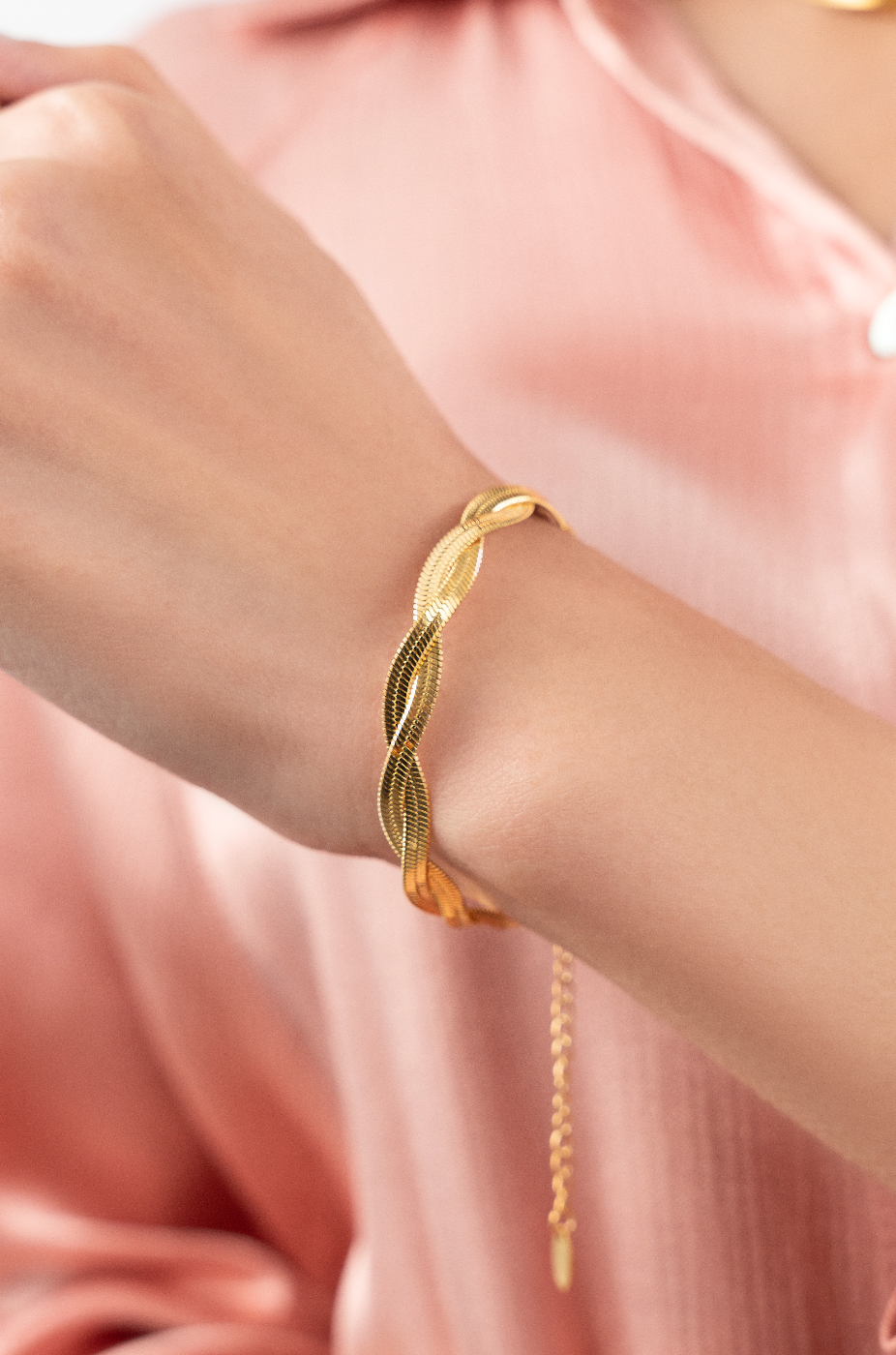 Herringbone Twist - Bracelet