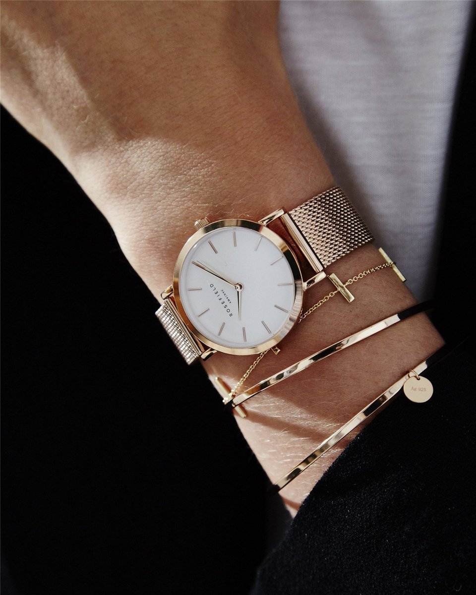 Tribeca White Rose Gold - 33mm